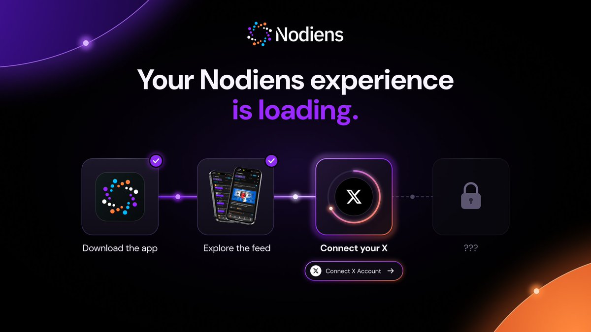 nodiens's tweet photo. A little setup now for what’s coming next.

Connect your socials so you’re ready → https://t.co/paQLYgDWQQ https://t.co/Q3m5wi4zar