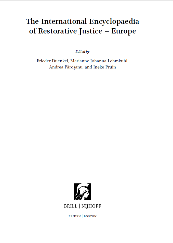 iuhfceza's tweet photo. The International Encyclopaedia of Restorative Justice – Europe Kitabında Türkiye Bölümü
https://t.co/uSmuhJLoIl https://t.co/iftazLzvXt
