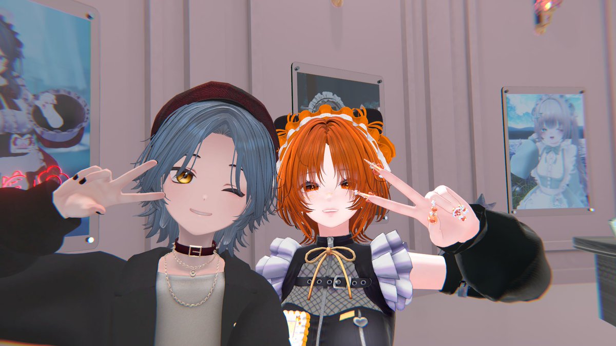 noway1105's tweet photo. #VRCエカール
イベント通った久しぶりのエカール‼️そして初通常営業、皆さんメイド服最高に可愛かったです‼️ https://t.co/JBuJyq6u5U