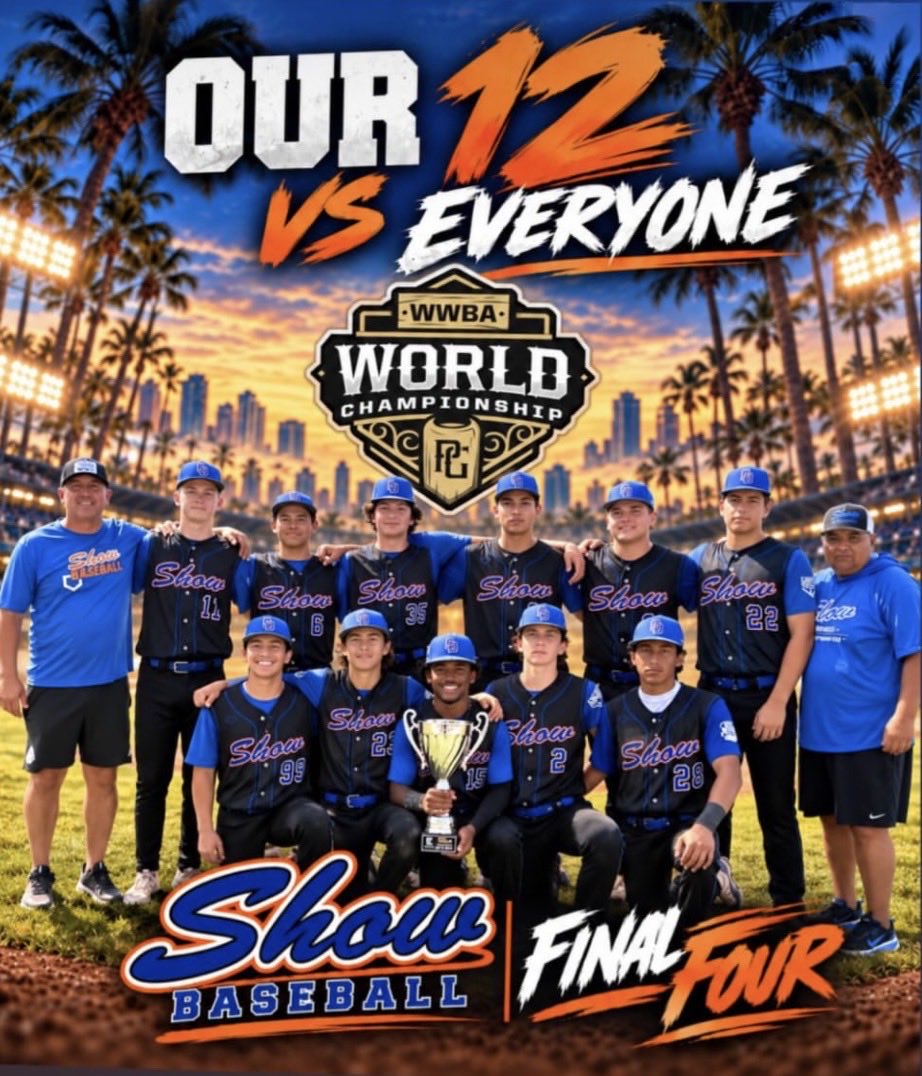 rynothekid15's tweet photo. Facing elite national teams loaded with talent our team made it to the final 4. Losing to arguably the best team in the country 9-8 in seven innings. A bunch of local guys with a chip on their shoulder showed they can hit, catch, pitch and make plays. #SanDiegoShow https://t.co/89iBdV0CZZ