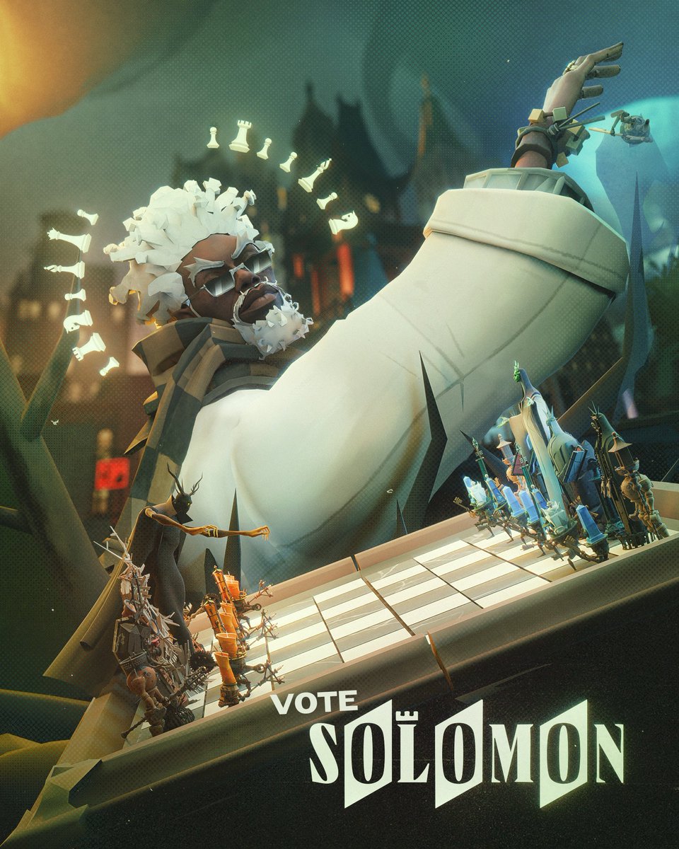rolecatdeadlock's tweet photo. Vote for SOLOMON! https://t.co/KdAuKAlQt3