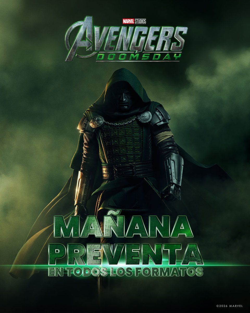 Cinemex's tweet photo. ¡La Preventa Cinemex para #AvengersCinemex en otros formatos quedará activa este 02 de octubre! Pon tu alarma y mantente al pendiente. Habrá funciones para la medianoche del 15 al 16 de diciembre. https://t.co/97Zi1kcr9k