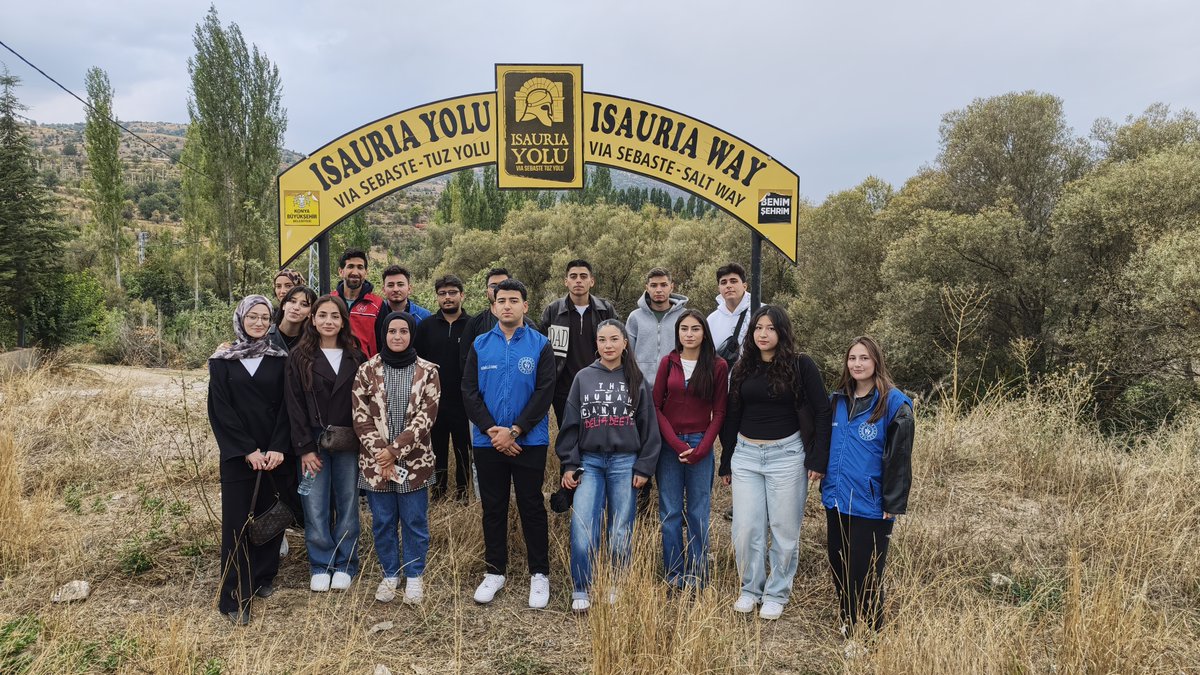 HaberDairesi's tweet photo. Konya’da üniversiteliler İsauria Yolu’nun güzelliklerini keşfetti...
https://t.co/2W0WL2Jf3q https://t.co/Uf9VWqnnxo