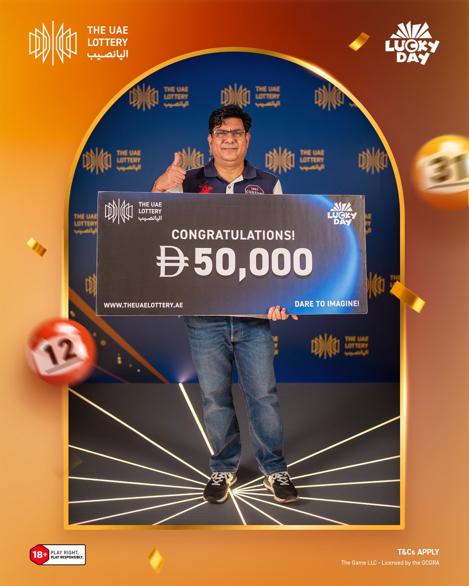theuaelottery's tweet photo. A big congratulations to our latest winners! 🎉

Seeing these winning moments come together is always something special 🫶🏼
#WinnerSpotlight #DareToImagine #TheUAELottery https://t.co/WW0kBM168K