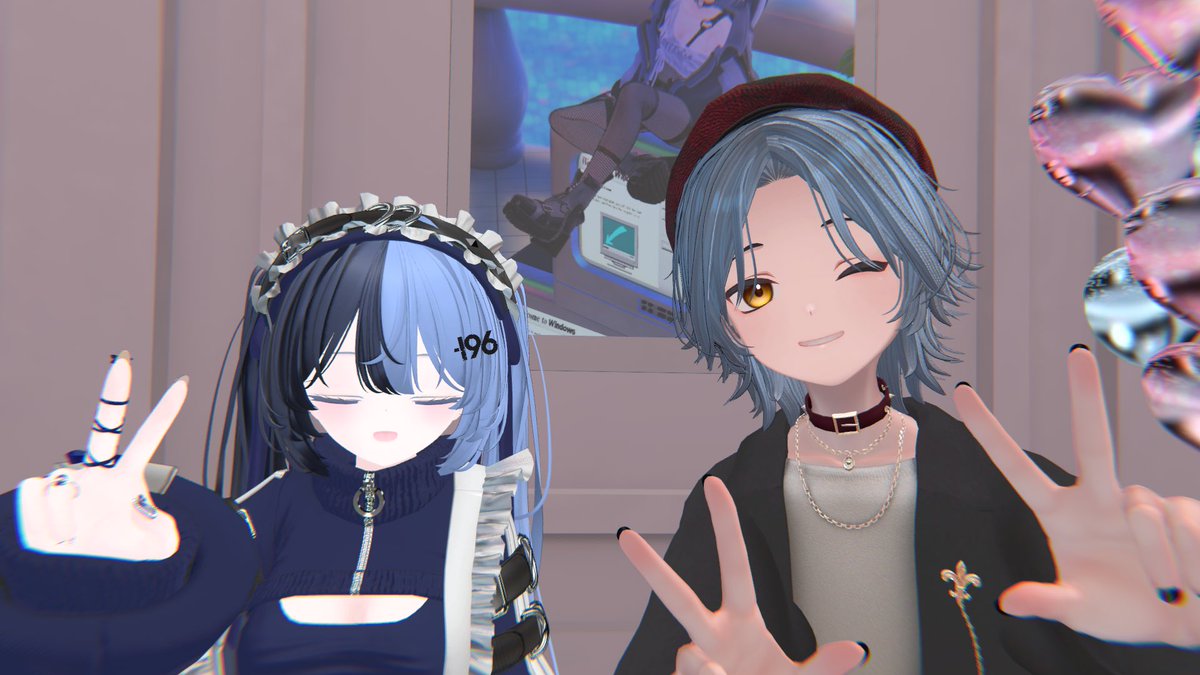 noway1105's tweet photo. #VRCエカール
営業中は会えなかった方ともアフターなら会える‼️ https://t.co/7KqXp0TAYN