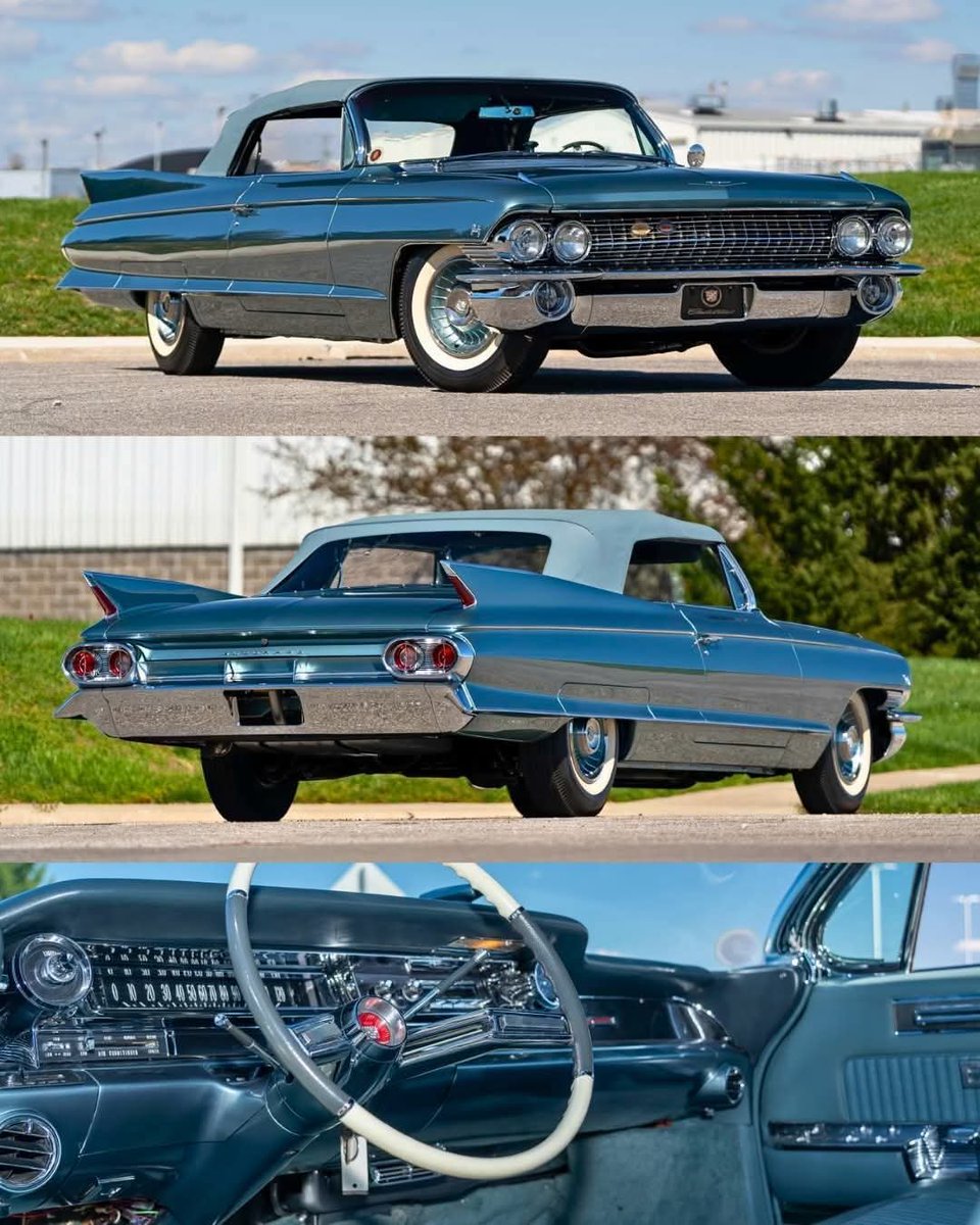 lippyent's tweet photo. 1961 Cadillac Eldorado Biarritz! 
Throwback Thursday  🔙 🕒 🔥!! https://t.co/l8ACAPj2G7