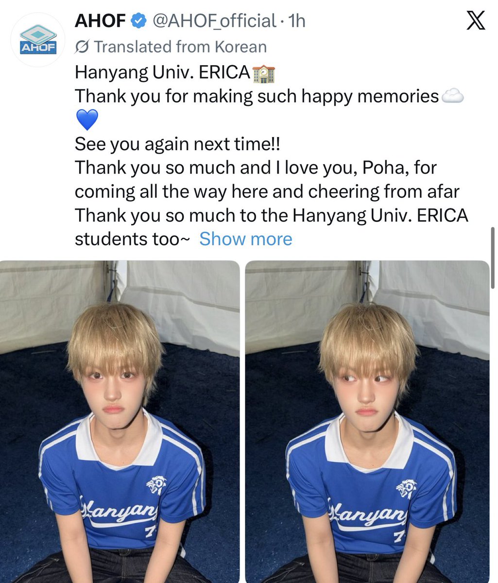 houseofkimfam's tweet photo. ๐ค Our KIMFAM โ Steven, JL, Juwon, and Daisuke โ has been so active, and weโre absolutely loving it! ๐ฅน๐ค.You all did so well!๐ซถ๐ซถ๐ซถ.
#STEVEN #์คํฐ๋ธ
#JL #์ ์ด์
#JUWON #๋ฐ์ฃผ์
#DAISUKE #๋ค์ด์ค์ผ
#AHOF #์ํ
#HouseOfKims
#KimFamily https://t.co/ayGDFRQhSI