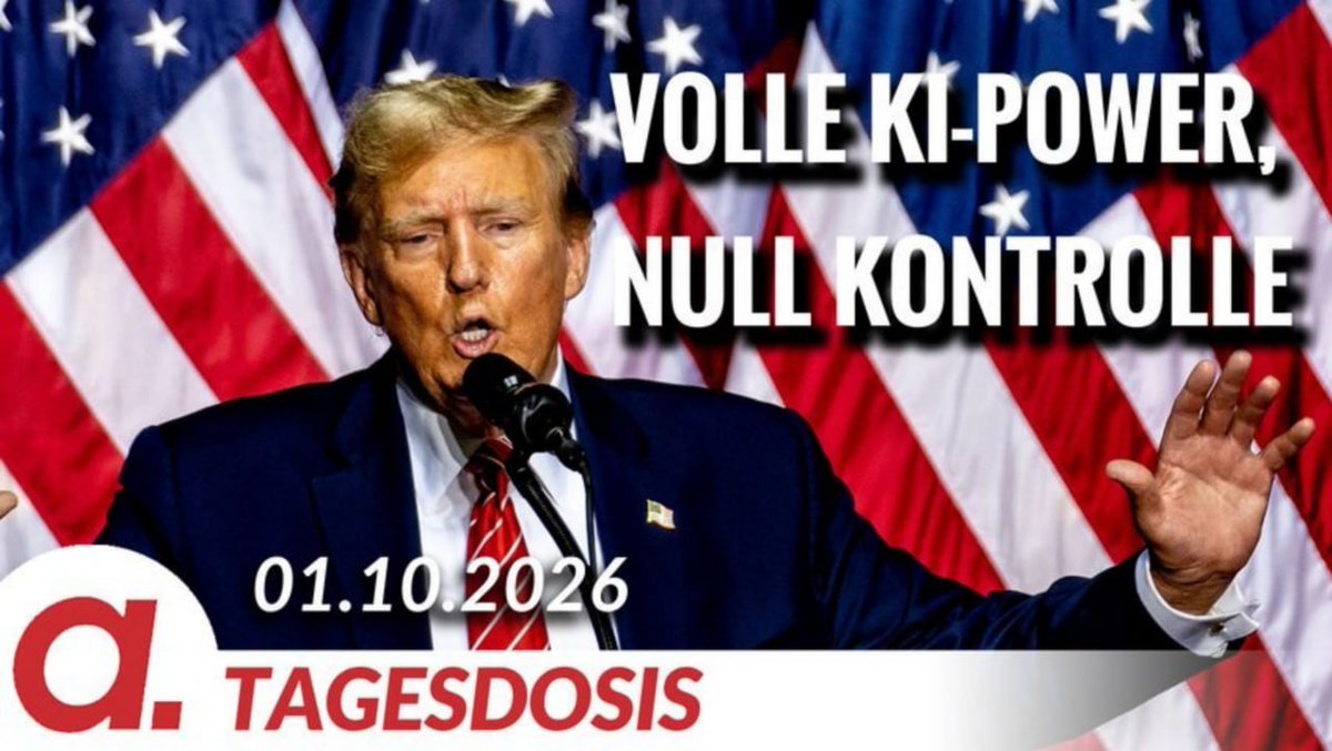apolut_net's tweet photo. Im Wettlauf gegen China opfert Washington jede echte Kontrolle und verkauft es als großen Wurf. Statt verbindlicher Gesetze gibt es für die Tech-Giganten lediglich einen feierlichen Händedruck und eine angeblich „moralisch bindende Verfassung“. 

Die Aufsicht über die Systeme bleibt bei denselben Firmen, deren Produkte die Gefahr sind. Begründung: 

Wer bei KI gewinnt, gewinnt. 

Von Janine Beicht im Podcast-Format