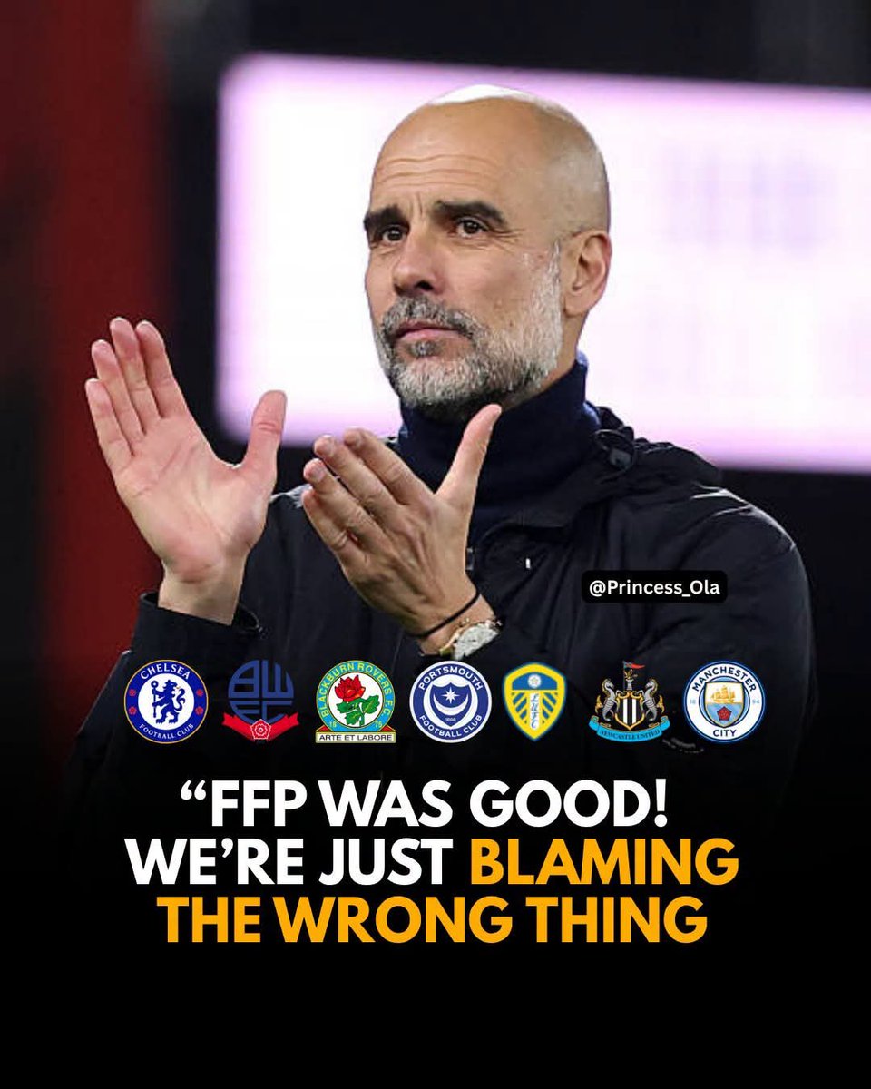 awoyemijoshua61's tweet photo. Everyone seems to have forgotten why Financial Fair Play was introduced in the first place.

It was never supposed to protect the richest clubs. It was supposed to stop clubs from spending themselves into oblivion and creating a financial arms race where the only way to compete was to find a billionaire willing to bankroll massive losses.

Look at what happened in the 2000s and early 2010s.

Portsmouth won the FA Cup in 2008, played AC Milan in Europe in 2009 and reached another FA Cup final in 2010. Then came administration, a nine-point deduction, relegation and eventually League Two.

Leeds went from Champions League semi-finalists to League One.

Bolton went from the Premier League to League Two.

Clubs were taking enormous financial risks just to keep up.

So the Premier League clubs agreed that something had to change.

In February 2013, they voted in new financial regulations designed to improve the sustainability of clubs, requiring them to work towards break-even while still allowing a degree of owner investment.

And here's the funny part:

Manchester City voted AGAINST the restrictions.

At the time, City were already being bankrolled on an extraordinary scale by Sheikh Mansour. Their 2011-12 accounts showed a £99m loss, a £202m wage bill and almost £1bn of owner investment since the takeover.

Fast-forward to today.

The same financial rules that were supposed to make clubs sustainable became something City spent years fighting.

And an independent commission has now found that City used sham agreements, misstated accounts and concealed the true state of their finances, concluding that the club intended to circumvent Premier League rules.

Meanwhile, clubs like Bournemouth, Brighton and Brentford have shown that you can build competitive Premier League teams through recruitment, development, smart trading and sustainable growth.

That's the irony.

Financial regulation wasn't created to stop clubs competing.

It was created because football had already seen what happens when clubs believe they HAVE to spend beyond their means just to survive.

The problem isn't that football has rules.

The problem is what happens when the richest clubs decide the rules shouldn't apply to them.

And that's exactly why this City story matters far beyond Manchester.

It is about what kind of football the Premier League wants to be.