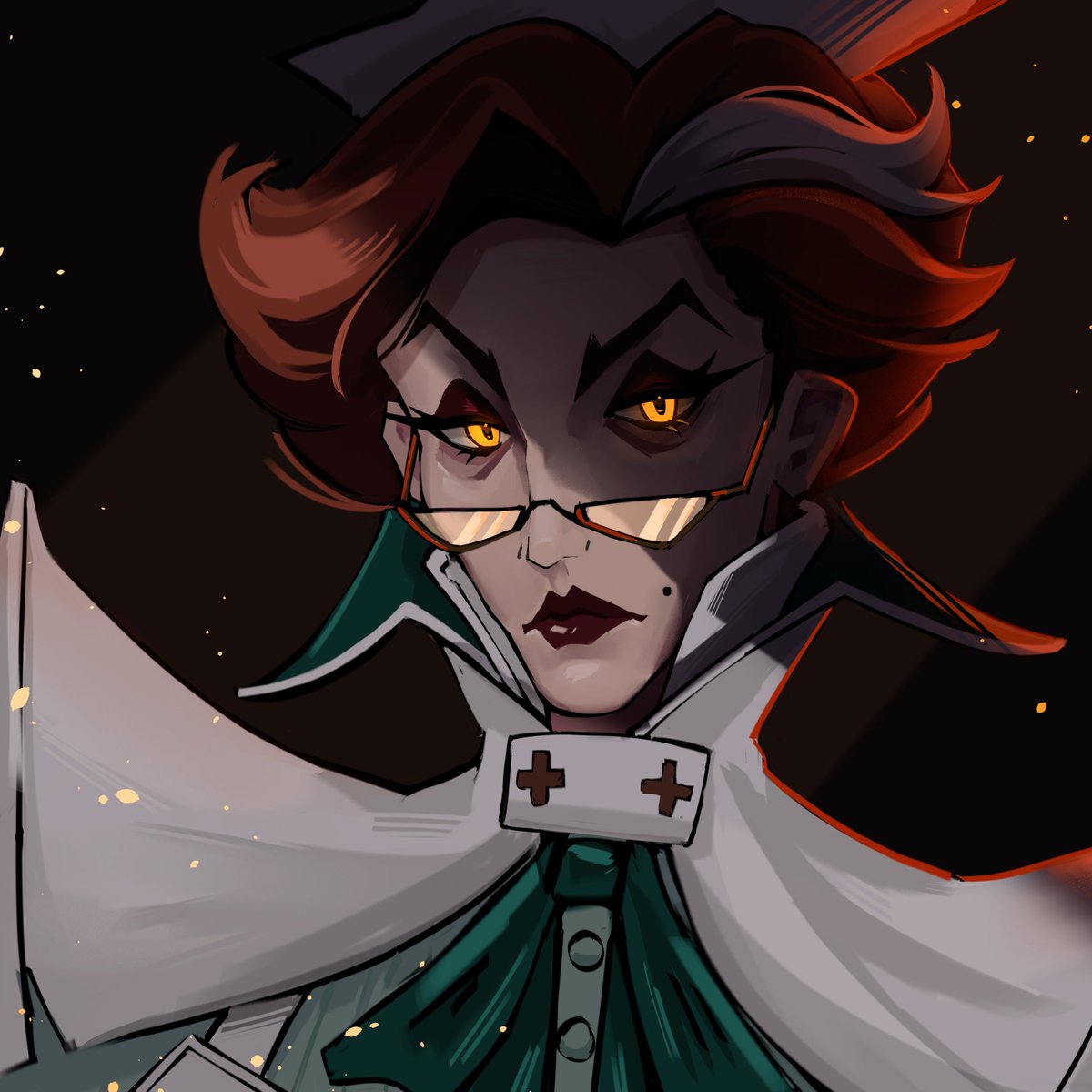 skakadgen's tweet photo. Nurse Harrow sketch cause he design is fire 
#deadlock https://t.co/TDmemQV1cF