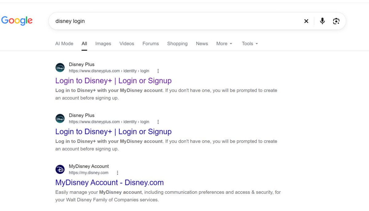 iamrobertvija's tweet photo. Disney is counting Google traffic as ChatGPT traffic. It's human error. 

The ?utm_source=https://t.co/1XriMrbnXN URL canonicals to itself, plus all 20 hreflang alternates.

Test yours: add ?query=randomjunk, inspect, Ctrl+F canonical. If you find randomjunk in code, fix it! https://t.co/DImfIUIXvc