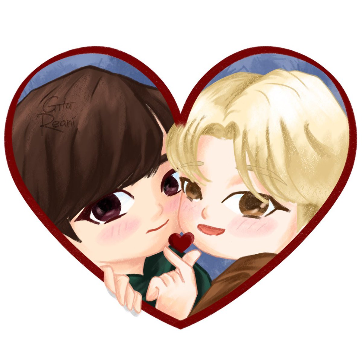 perkedelgemoy's tweet photo. JongSang is here! 

#ATEEZfanart https://t.co/lxLYSnBGpT