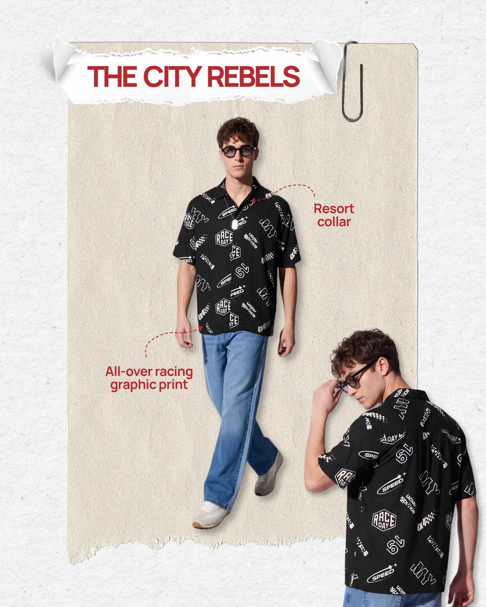 maxfashionindia's tweet photo. Loose fits, loud prints, quiet confidence. That's the City Rebels uniform.
Shop now at 530+ Max stores near you and online at https://t.co/OI7M8pkZ76. โ
#MaxFashion #MaxURBN #FieldsInBloom https://t.co/t6Sy02w9e2