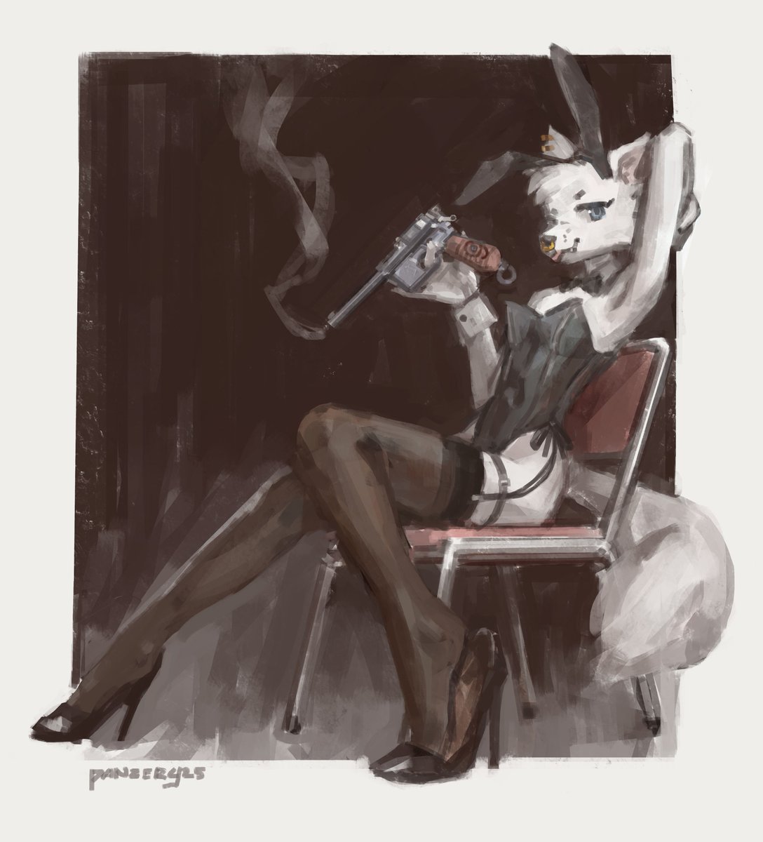 Panzery25's tweet photo. commission for Dangerspots https://t.co/TqM5SNFTUa