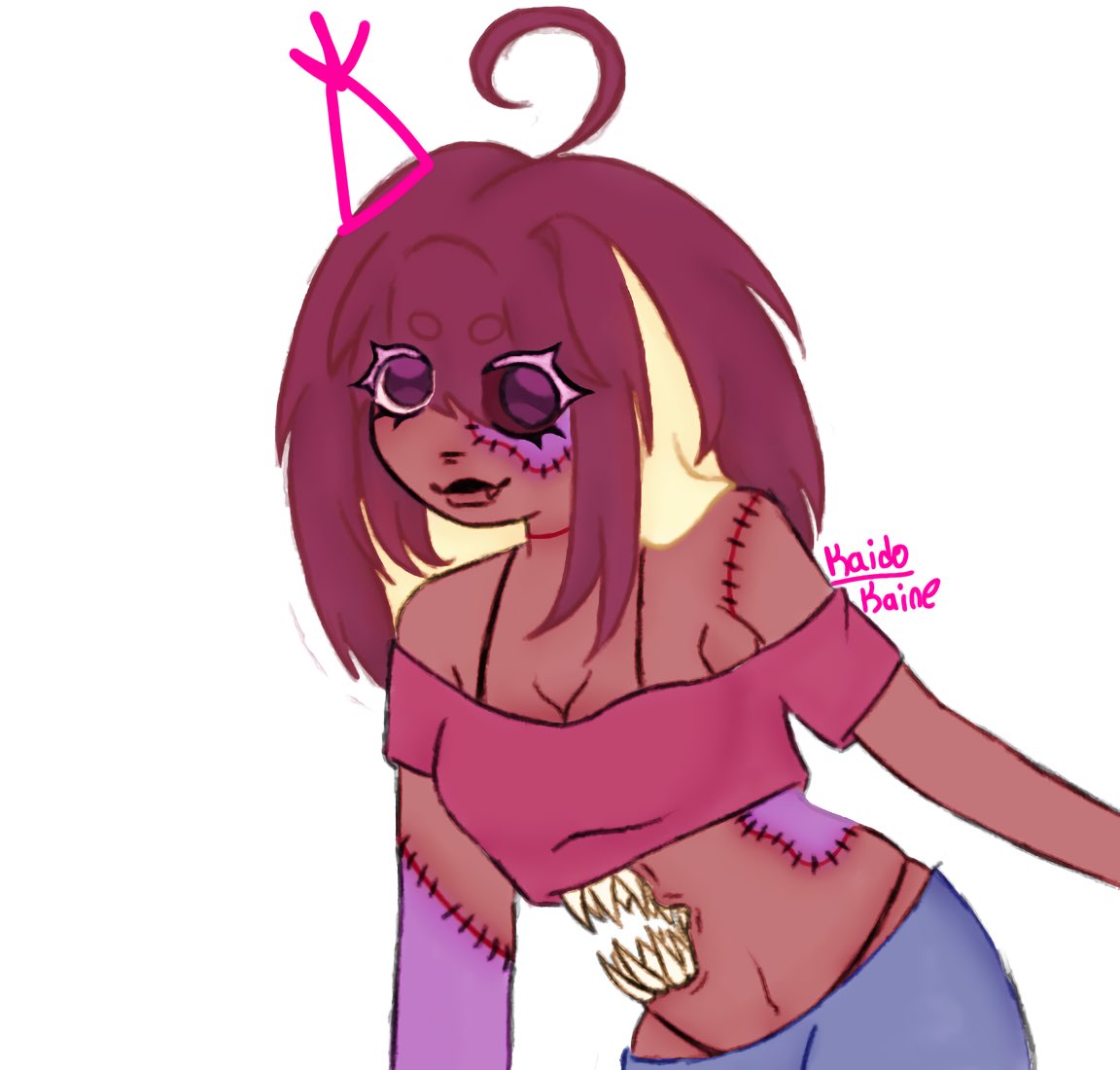 kainessmp3's tweet photo. Since october has started heres Day one of my challenge "Drawing myself as different things until my birthday."  This is day one lets see if i can get to day 30 #OC #artstyle #arttwt #digitalartㅤ #artmootsㅤ https://t.co/ax7pJA1H8U