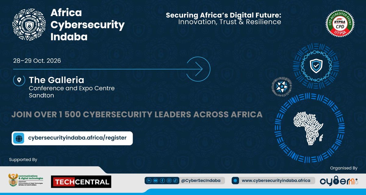 TechCentral's tweet photo. Promoted | The case for regulating cybersecurity service providers in Africa https://t.co/QadhabkMFR https://t.co/rYIqmOBWfb