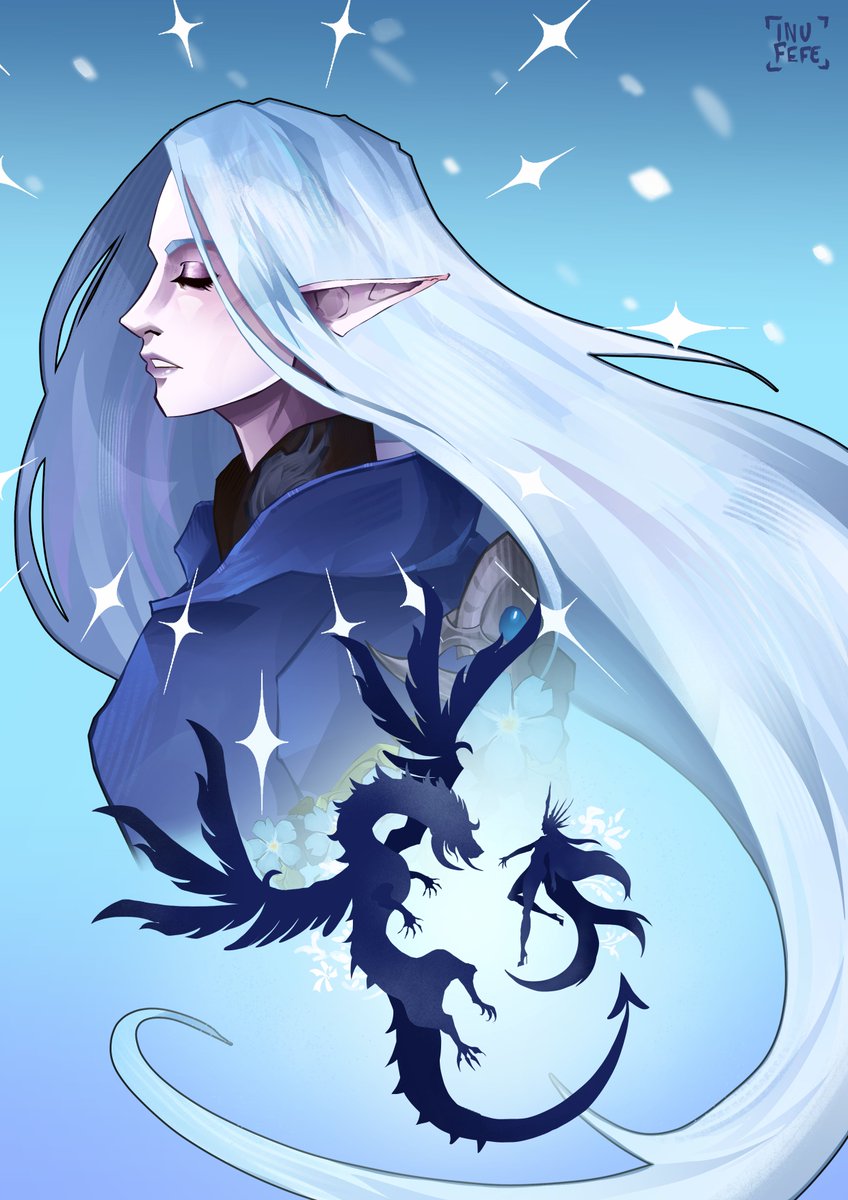 Inufefe's tweet photo. Iceheart https://t.co/n3RN6ynTGp