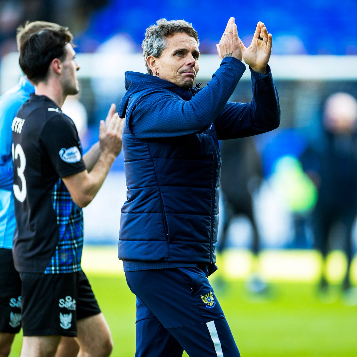 StJohnstone's tweet photo. Two years of Simo 💙🇫🇮

On this day in 2024, Simo Valakari was named head coach of St Johnstone Football Club.

#SJFC https://t.co/Xpj522pHV8