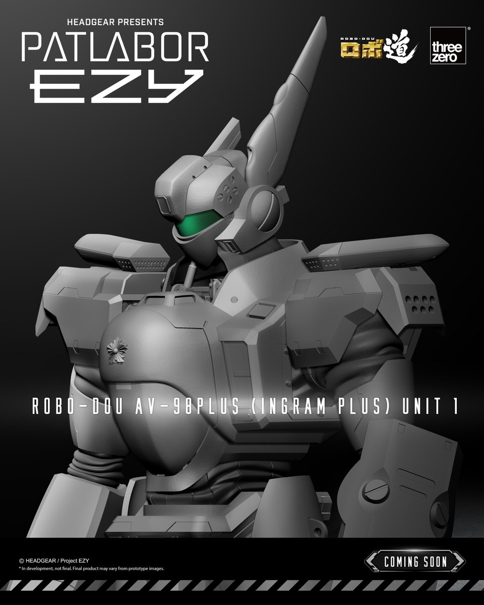 threezeroJP's tweet photo. PATLABOR EZY
ロボ道 AV-98Plus（イングラム・プラス）1号機
開発中

Ⓒ HEADGEAR / Project EZY https://t.co/lemvwz9tST