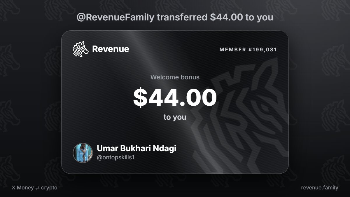 ontopskills1's tweet photo. @RevenueFamily $44.00 credited by @RevenueFamily https://t.co/YuWGRFmg1K