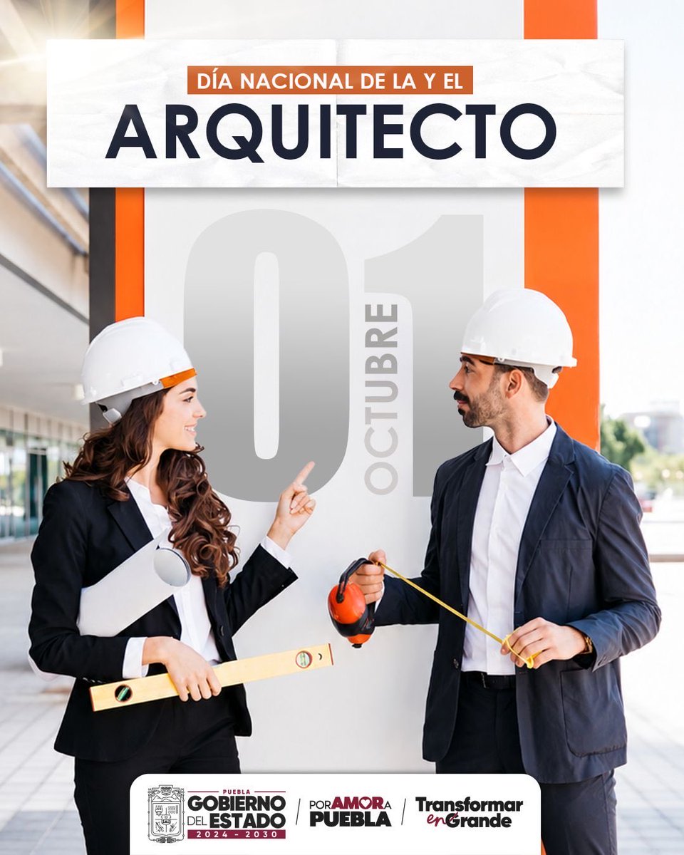 armentapuebla_'s tweet photo. Diseñar, crear y transformar nuestro entorno también es construir bienestar. ✏️📐Muchas felicidades a las y los arquitectos en su día. 👷🏻‍♀️👷🏻‍♂️ https://t.co/LMQeRKPFoy
