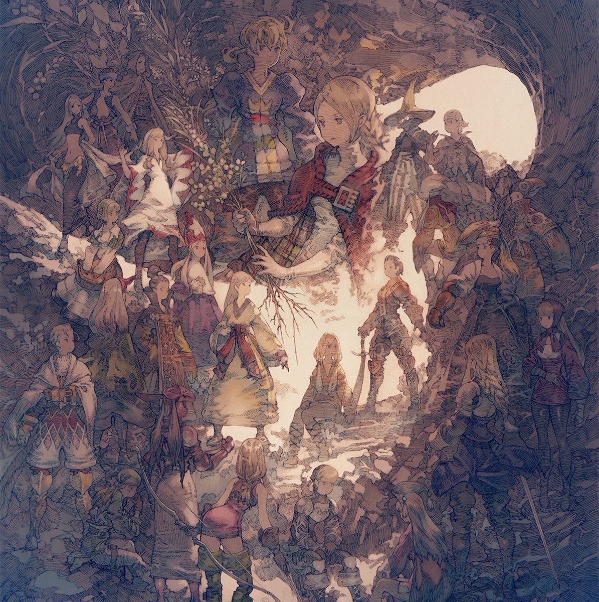 twinpeaksv's tweet photo. the art of final fantasy https://t.co/5pMKtmmc7b