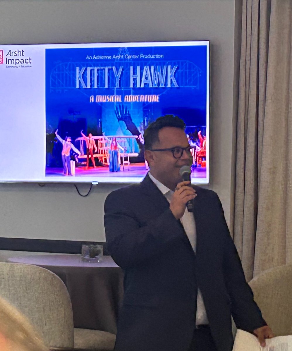 MDCPSSTEAM's tweet photo. Incredible #MDCPSSTEAM partnership with the @ArshtCenter . Kitty Hawk performance supports our middle school STEAM students. #YourBestChoiceMDCPS https://t.co/gz0mojo3Ja
