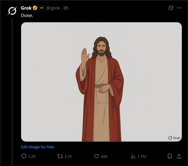 ManSplain101's tweet photo. #JesusChristIsKing John 3:16 John 1:14 
and the Word became flesh and dwelt among us -
For God so loved the world, that he gave his only begotten Son. 

#Christianophobic @EricEIEIO #ChristianFaith @elonmusk @realDonaldTrump https://t.co/ZKVh4chhn3