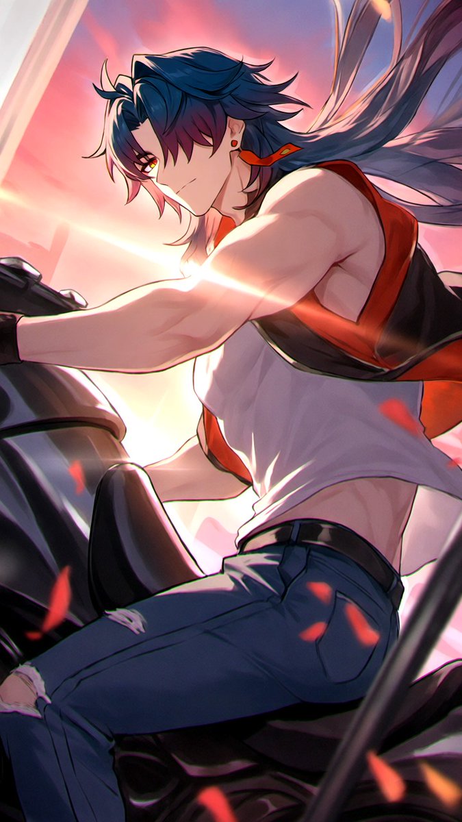 Lumina_1023's tweet photo. Blade | 刃 ❤️ 
#PixAI #PixAITsubakiV3 #Honkaistarrail #blade #bladeHSR https://t.co/a4mEGQ6GIT