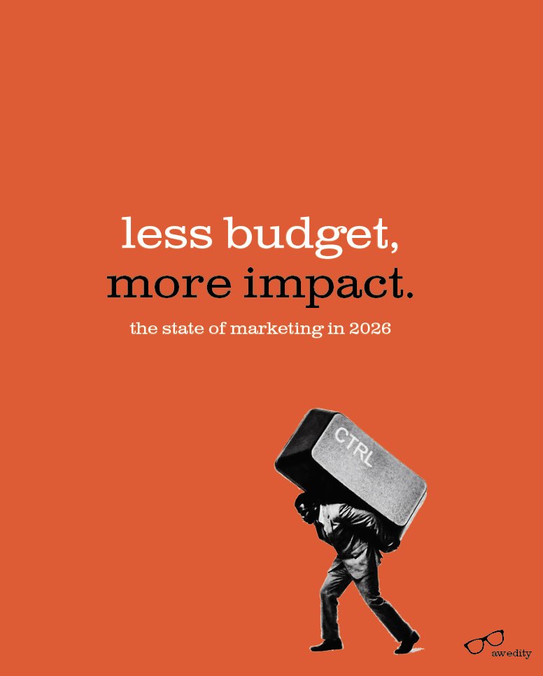 awedity's tweet photo. As businesses plan their 2027 budget, its interesting to look back on what Gartner discovered about the state of marketing in 2026 and the impct, or lack of, its having. 

Marketing isn't about spending more, it's about spending where you want results.

https://t.co/VRnsrDUGAk https://t.co/Cc5H1czHQ6