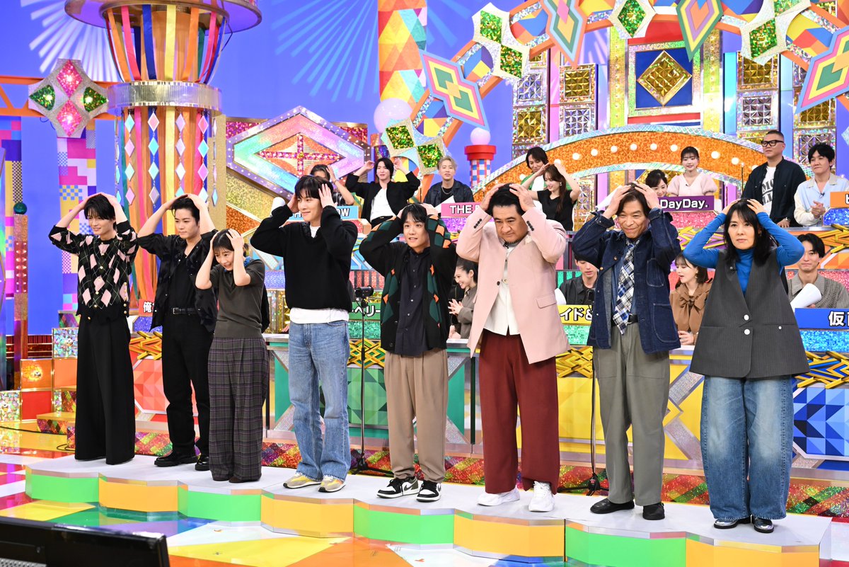 oricon's tweet photo. 📺『クイズフェスティバル』
⠀
新ドラマ、新バラエティーなどから豪華出演者集結
⠀
山下智久＆風間俊介の旧友トーク
二宮和也が“容赦なし”ツッコミ
⠀
🔻出演者一覧掲載
https://t.co/o5BRJIrq8v https://t.co/zAWN5Azkep