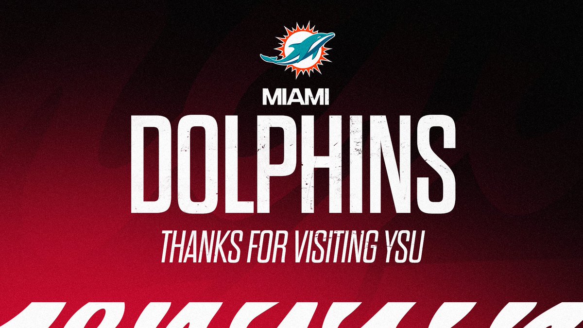 ysufootball's tweet photo. Thanks for visiting practice this morning! @Chiefs @MiamiDolphins 

#GoGuins https://t.co/qgWPCwz04T
