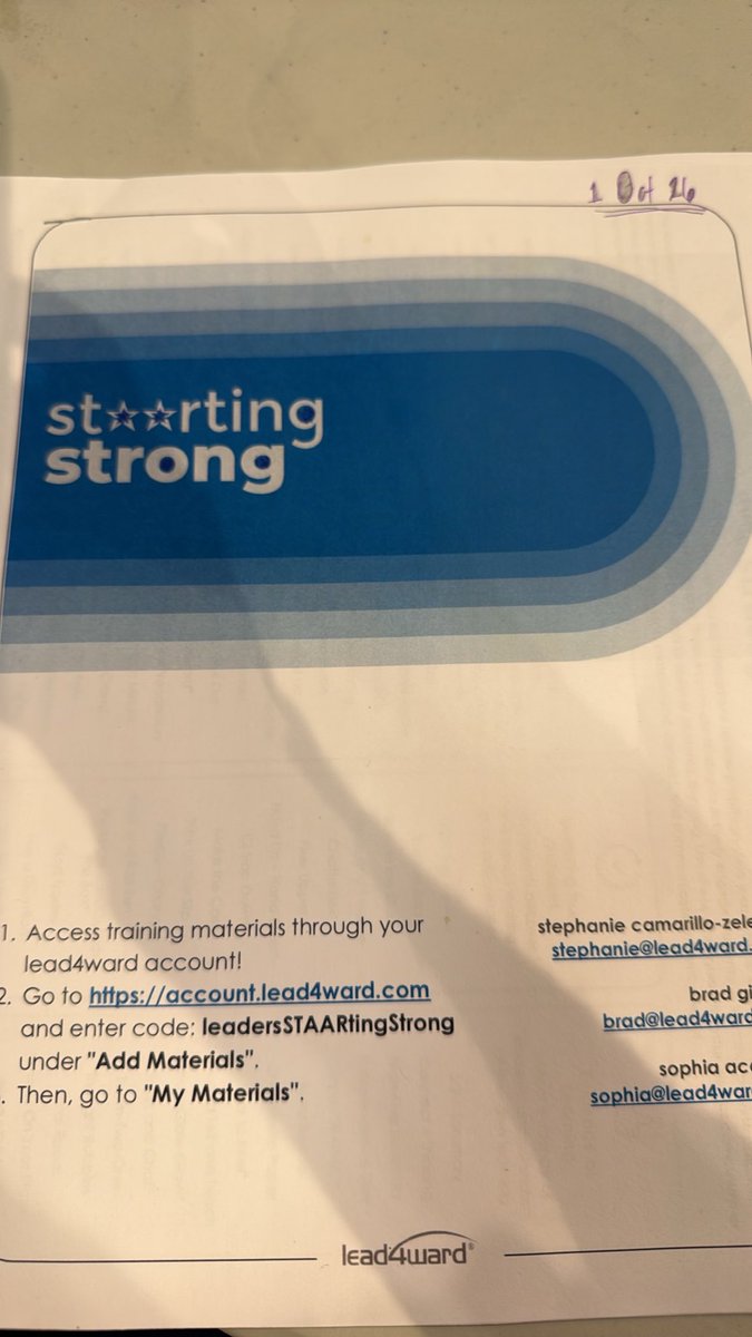 maestrada82's tweet photo. Let’s do this! @lead4ward Always a good training 🤓 https://t.co/ORtFU85Hvv