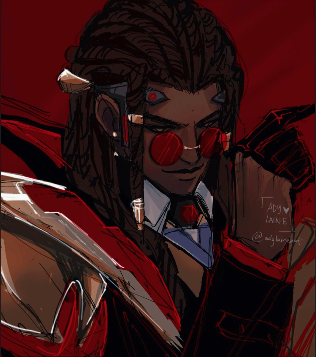 adylaineart's tweet photo. 🩸 
#Doctrine #Overwatch https://t.co/DXBr6VqKlZ