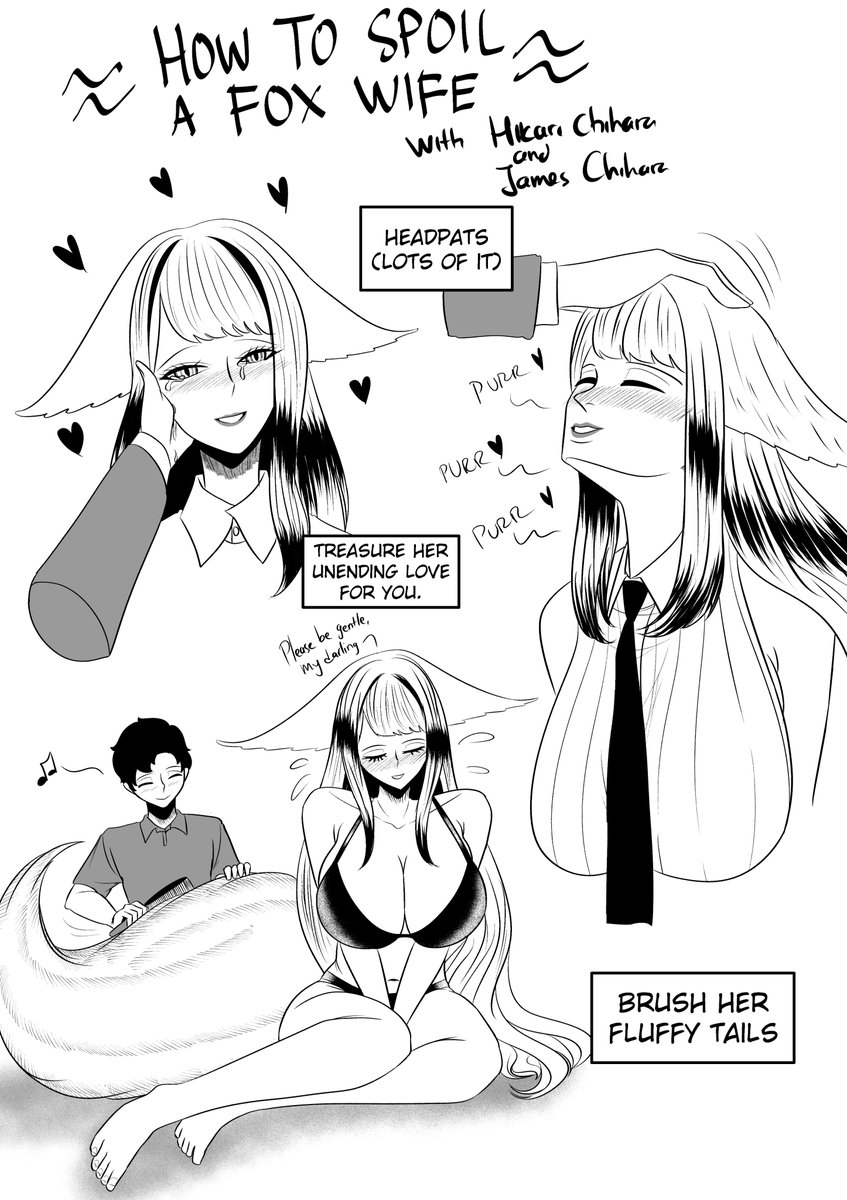 Ranggajati_arts's tweet photo. how to take care of and spoil a fox wife https://t.co/ufTcdQLLlL