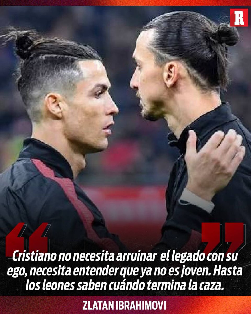 record_mexico's tweet photo. ¡LO DIJO TODO! 😱

Zlatan habló y mandó un contundente mensaje a Cristiano Ronaldo tras lo sucedido con la Selección de Portugal. 🇵🇹

¿Qué opinas? https://t.co/V684lpCFs4