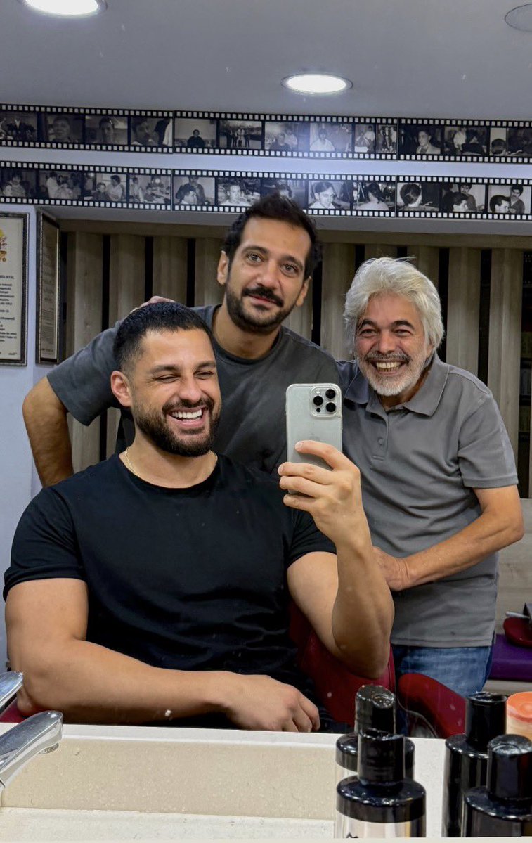 Anaforuniti's tweet photo. Yeraltı dizisinin sevilen karakteri Ekin Mert Daymaz, dizinin yeni sezonu çekimleri için makyaj koltuğuna oturdu. https://t.co/Qsc46WpiM4