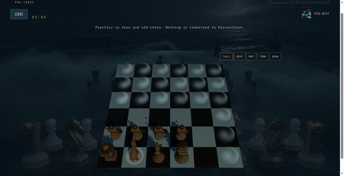 ZeroLuckAI's tweet photo. YOUR MOVE. Clock���s live.

Fog still hides their army.
Practice Fog Chess — free, no wallet.

#Kleverfam https://t.co/SqsOREEJM0