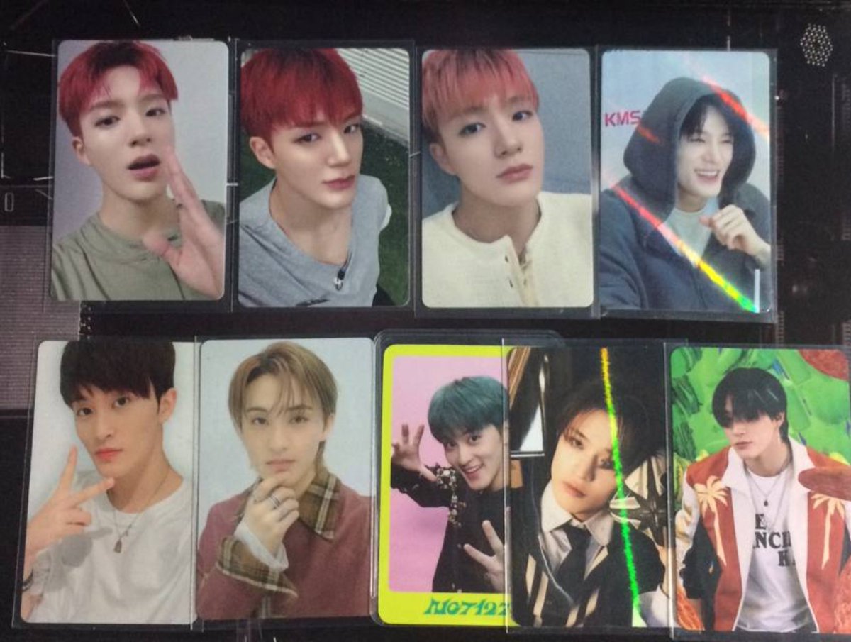 cuncty's tweet photo. Want to sell photocard random 

Clearance sale, harga jangan dijadikan patokan.

Take all 90k

Jakarta, bisa keep event, shopee

t. wts pc photocard jeno mark chenle nct dream https://t.co/oaFvxV63zw