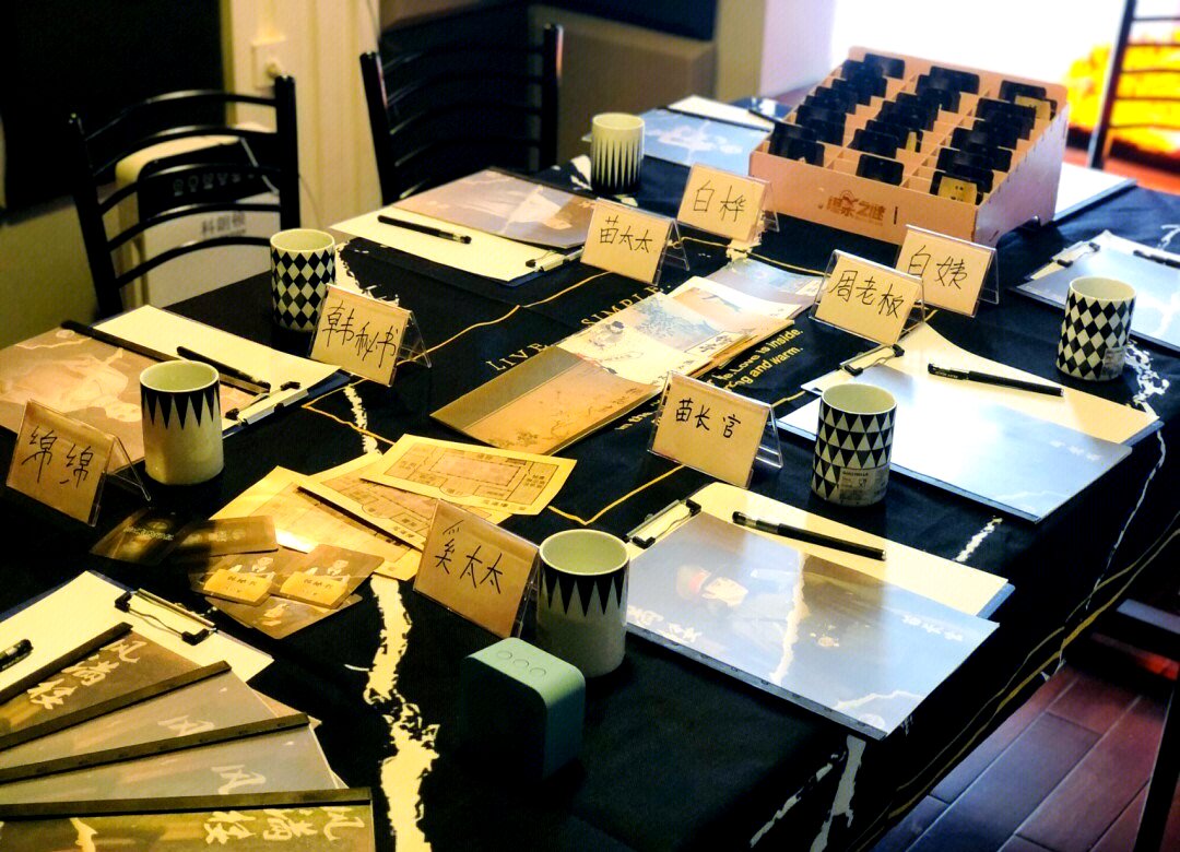 Verla7r's tweet photo. Amigos, hoy probamos un juego de mesa de asesinato en vivo (剧本杀) — la tensión, las pistas y las traiciones fueron aún mejores que esperaba! Si te gustan las intrigas, tienes que probarlo. https://t.co/MVTcUDWNxA