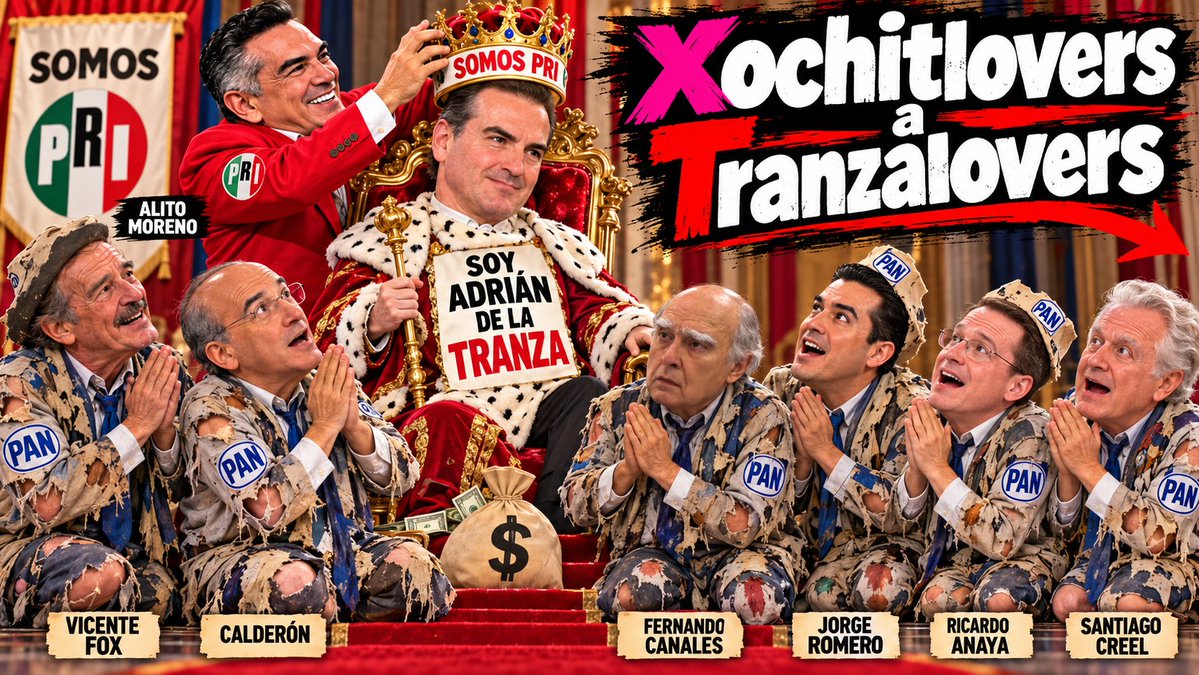gilbertolozanog's tweet photo. @VicenteFoxQue @JorgeRoHe @SantiagoCreelM @fercanalesc @RicardoAnayaC @FelipeCalderon se convierten en FOCAS APLAUDIDORAS del PRI de MALITO Moreno.
Repiten expermiento "Xochitlovers, ahora AdrianLovers"
Decía Don Eugenio Garza Sada "Cuando pisoteas tus principios y valores por un resultado a corto plazo, vas camino a perder todo"
PAN de NL al igual que en Coahuila, va desparecer del mapa.