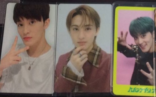 cuncty's tweet photo. Want to sell photocard random 

Clearance sale, harga jangan dijadikan patokan.

15.000 all

Jakarta, bisa keep event, shopee

t. wts pc photocard mark lee https://t.co/u8i68AZRdq