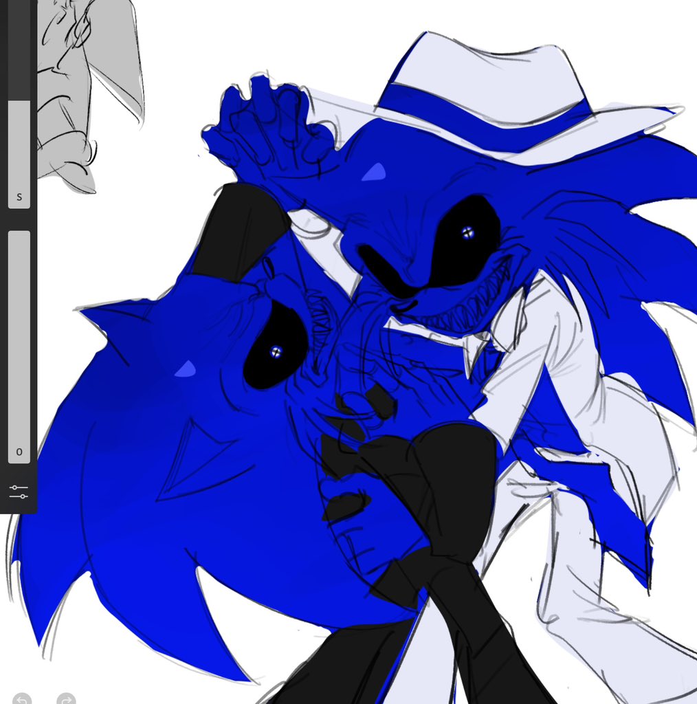 Nothingh0ji's tweet photo. Blue guy https://t.co/bVy63PN44k