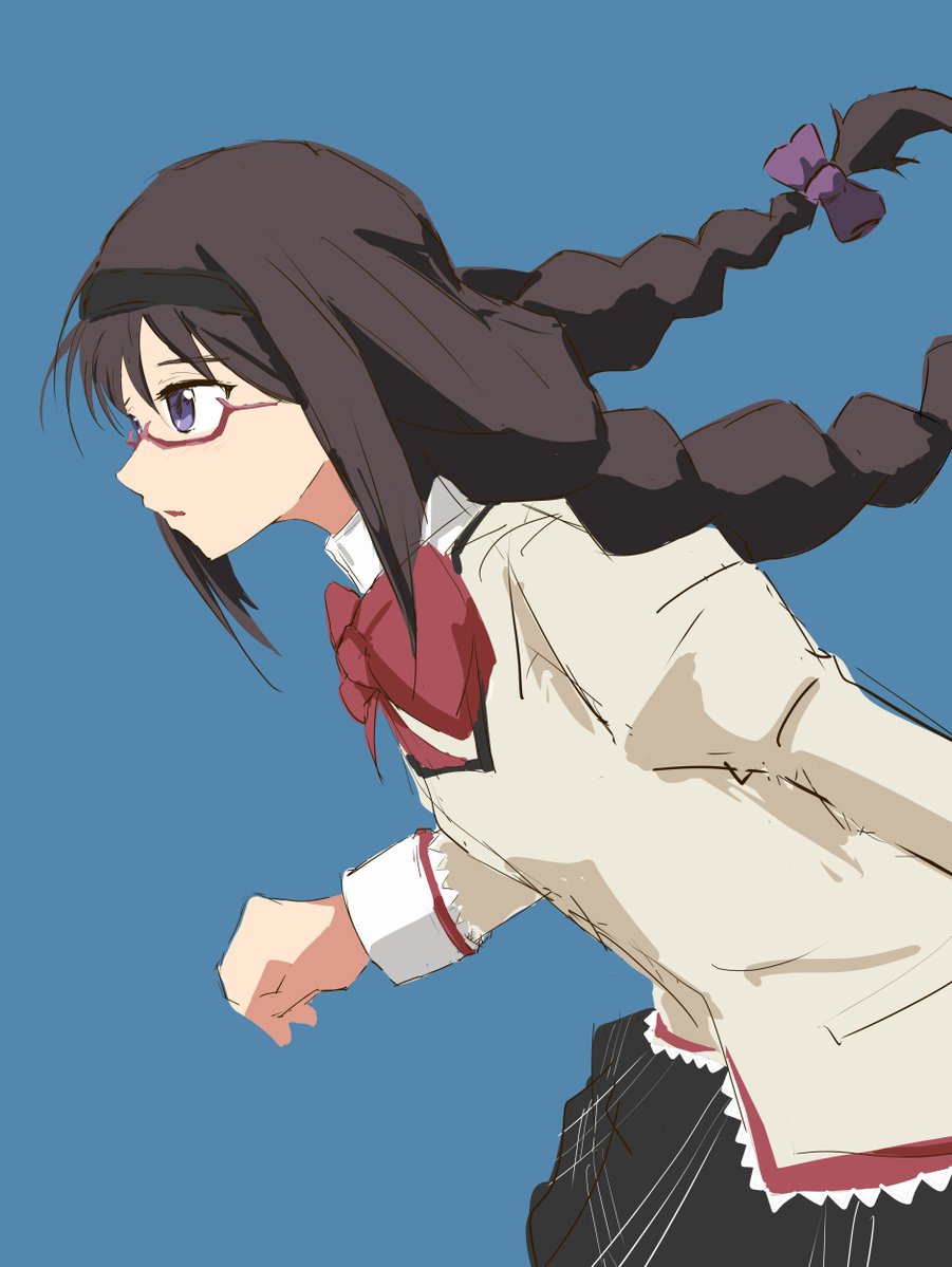 ANI510_3's tweet photo. 暁美ほむら
#メガネの日 https://t.co/OTo31EuQWe