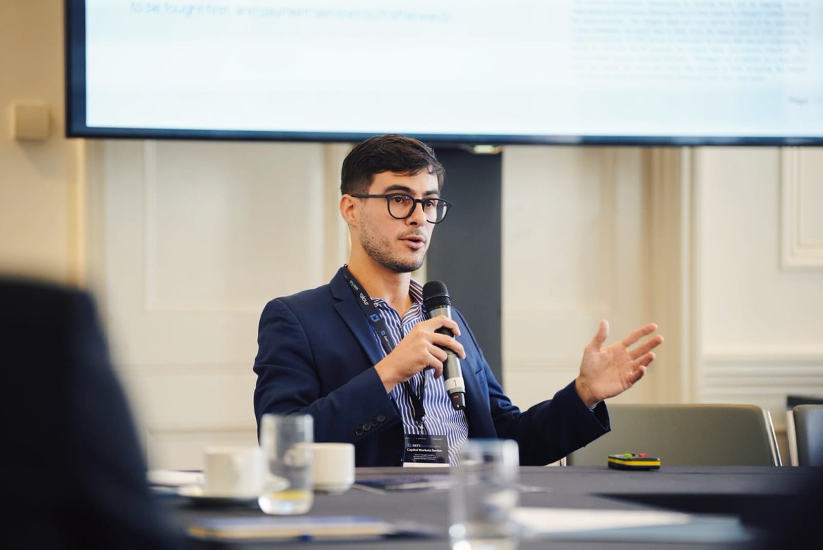 DeFiTechGlobal's tweet photo. 🇬🇧 The DeFi Technologies Capital Markets Series took place today in London.

The session brought together leaders from traditional finance and digital assets to examine how digital assets fit within a diversified portfolio and what regulated, exchange-listed exposure looks like in practice. 

We thank our speakers for their contributions:

🔹 @Forson, President of @DeFiTechGlobal and Chief Growth Officer of @ValourFunds
🔹 Andrea Disarò, Principal, Structured Products & Quantitative Analysis at @DeFiTechGlobal 
🔹 Fiona Boal, Managing Director & Global Head of Equities at @SPDJIndices
🔹 Juan Ignacio Ibañez, Executive Director at the @MiCA_Alliance
🔹 Lynn Maxwell, Head, Strategic Client Engagement at @SPGlobal
🔹 Lorna Hutchman, Partner at @PartnersPenrose
🔹 Mariana de la Roche Wills, CEO of @BlackVogel_
🔹 @MarinaMarkezic, CEO of @EuEthInstitute

We also thank our partners, the Canada-UK Chamber of Commerce, @SPGlobal, @BlackVogel_, @OMFIF, and @PartnersPenrose for their support.

For participation and partnership opportunities at upcoming editions, please contact events@defi.tech.

@DeFiTechGlobal | @ValourFunds | @DigitalStillman