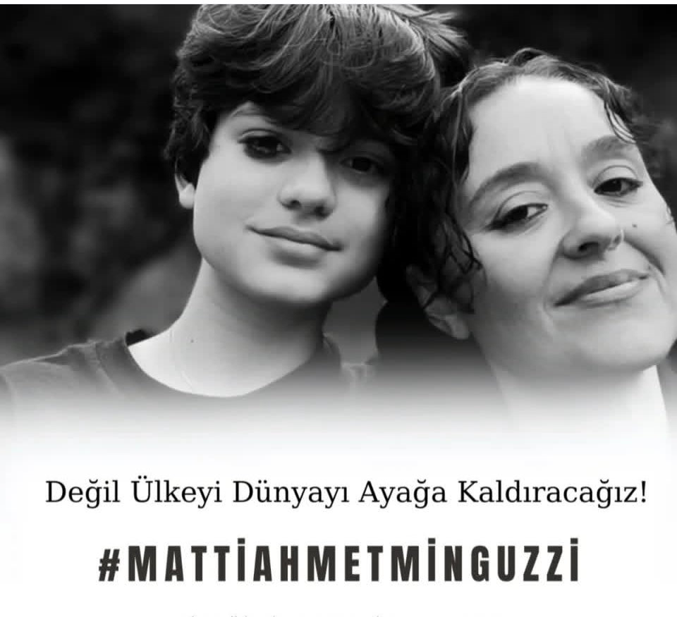 Esynoruc's tweet photo. @onderseren Ahmet’e yapılanları ve ailesinin adalet mücadelesini asla unutmam
#MattiaAhmetMinguzzi https://t.co/gaMSIxHibQ