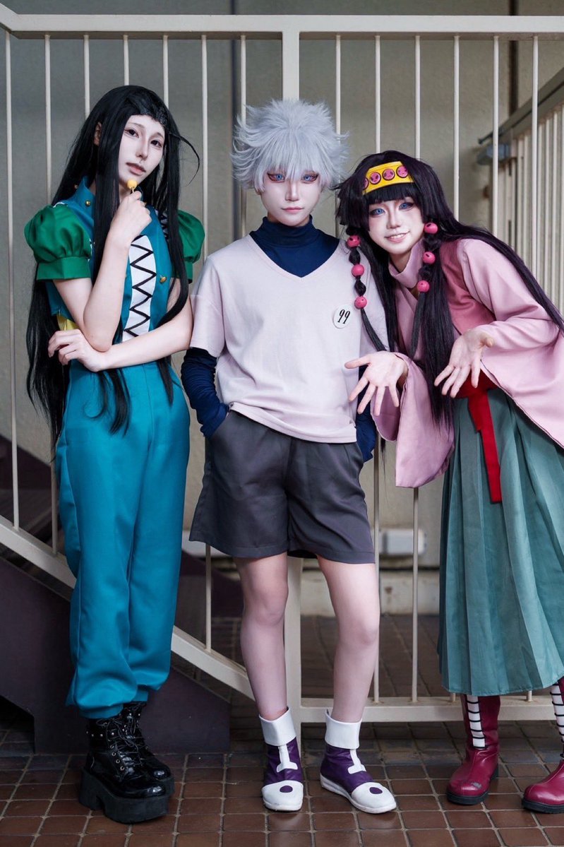 hanicooohani's tweet photo. HUNTER×HUNTER cos

ゾルディック家

📍@Momouhcu 
🎭@skn_5521 
 #アコスタ池袋 https://t.co/WX0e5ohX9q