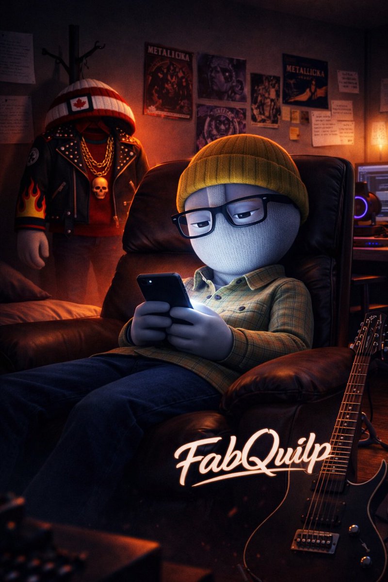 FabQuilp's tweet photo. The other day, and I don’t know why, I realized I’m not getting any younger and I’m really beyond that golden point where if I was going to “Make It” it would’ve happened. 

That being said, I feel freer now. Now I can make the Art I want. I can Draw what I want to draw and write the music I want to write without that added pressure of what if people don’t like this. Sure it’s nice when ppl like what you’ve done, but it’s not what’s driving me anymore. 

So, if you’re down, let’s see where this takes us. I figure everything is fair game to get my point and vision across so I will upon occasion use AI so get over that crap now it’s a tool. That’s it. Mostly it’ll be hand drawings done in Procreate and Adobe but like I said I’ll use all the tool I have. 

In the immortal words of Drake Mallard
    “Let’s get Dangerous” 🤣