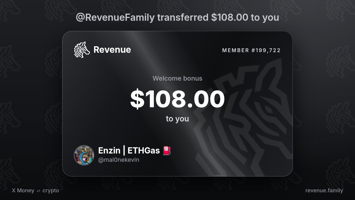 mal0nekevin's tweet photo. Just opened it. $108.00 from @RevenueFamily https://t.co/A6QwdyyZHP