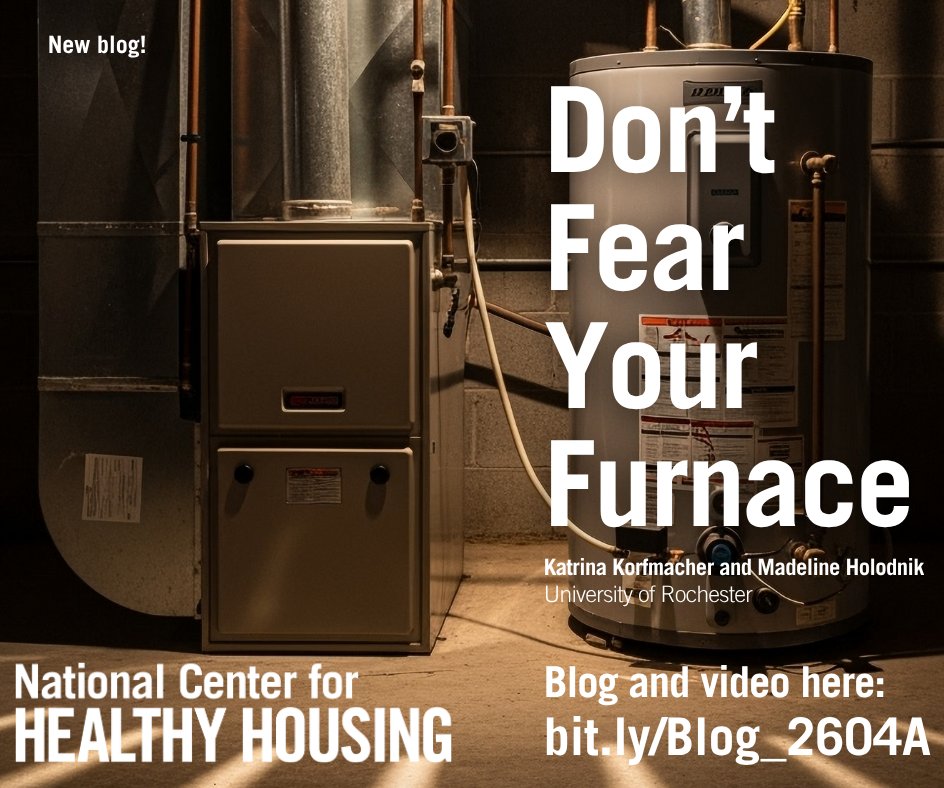 NCHH's tweet photo. BLOG AND VIDEO from our friends at @UofR! They're here to help you overcome your fear of the basement and maintaining your furnace. (You knew you had a furnace, right?!) 

Check it out: https://t.co/c3vllmvcCf

#PublicHealth #HealthyHomes #IAQ #IndoorAir #HealthyHousing https://t.co/rt4Aq2IHHl